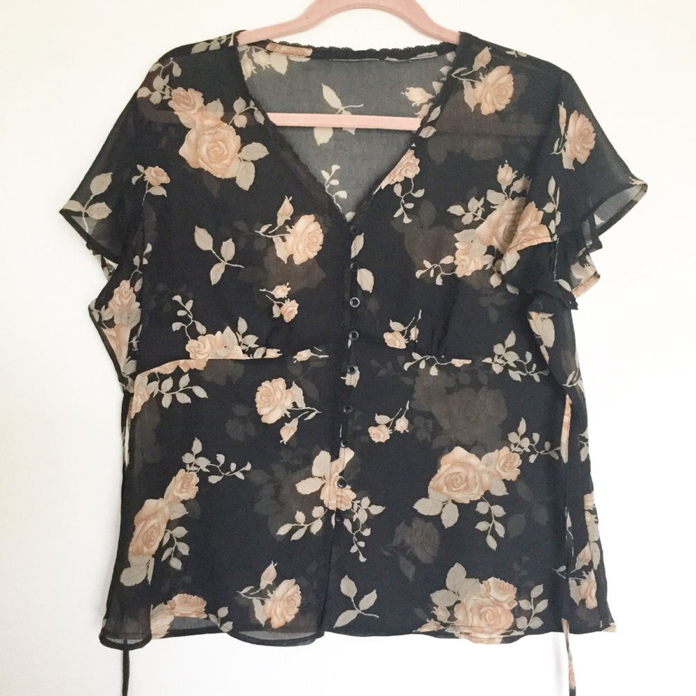 Vintage Sheer Top